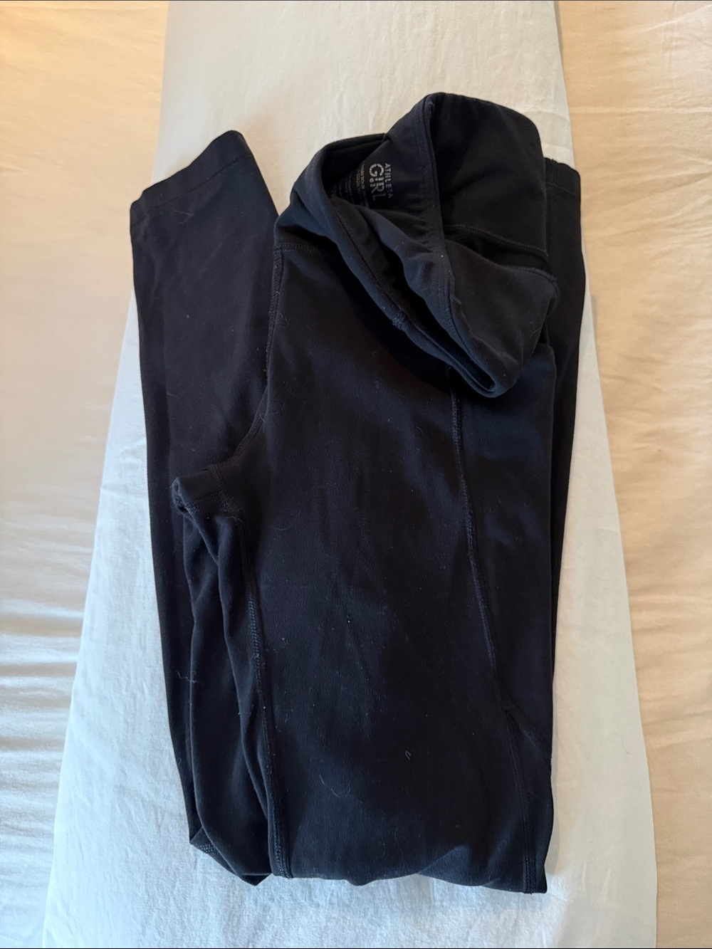 Athleta Girl Black High-Rise Stash your treasures Leggings